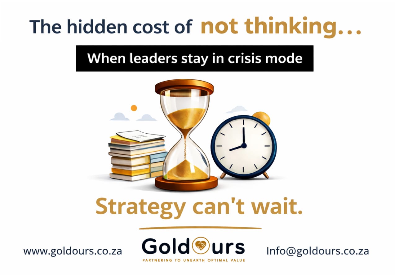 Hidden cost of not thinking: Why leaders stay in crisis mode
