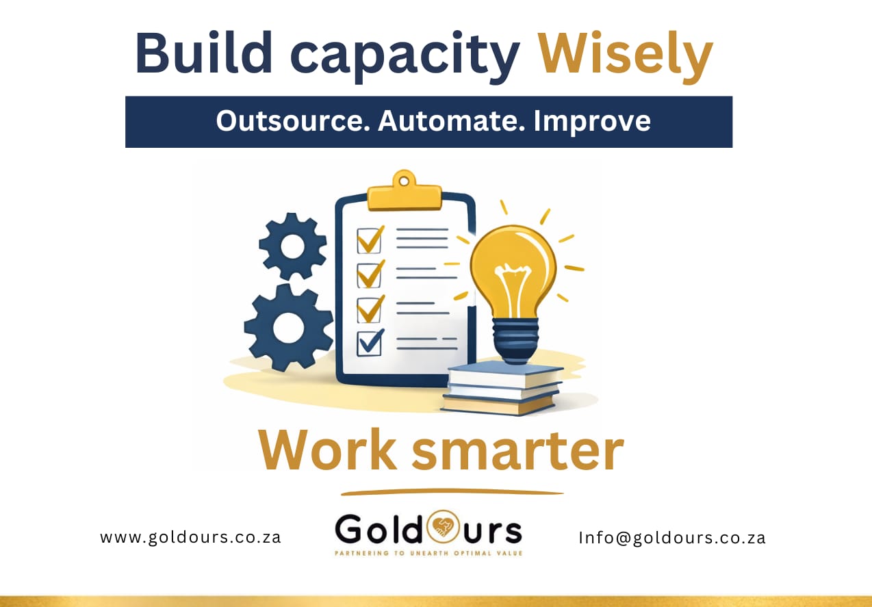 Building capacity: Outsourcing, automation, and smarter design